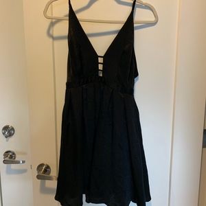 Free People Black Dress